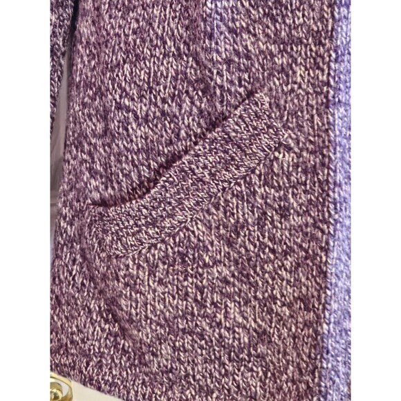 Vintage Paula Cahen d'Anvers Purple Cardigan Jacket 100% Wool Size 1 *READ - Picture 4 of 12